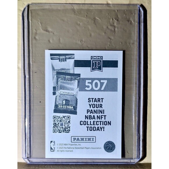 2023-24 Vlade Divac Panini NBA Basketball #507 Sticker NBA Legends - Picture 2 of 2